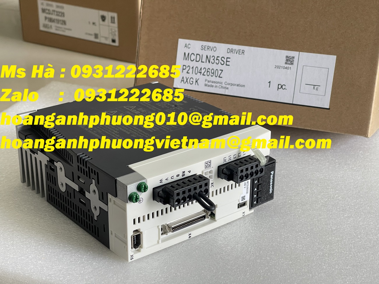 Driver công nghiệp panasonic MCDLN35SE - bộ điều khiển A6